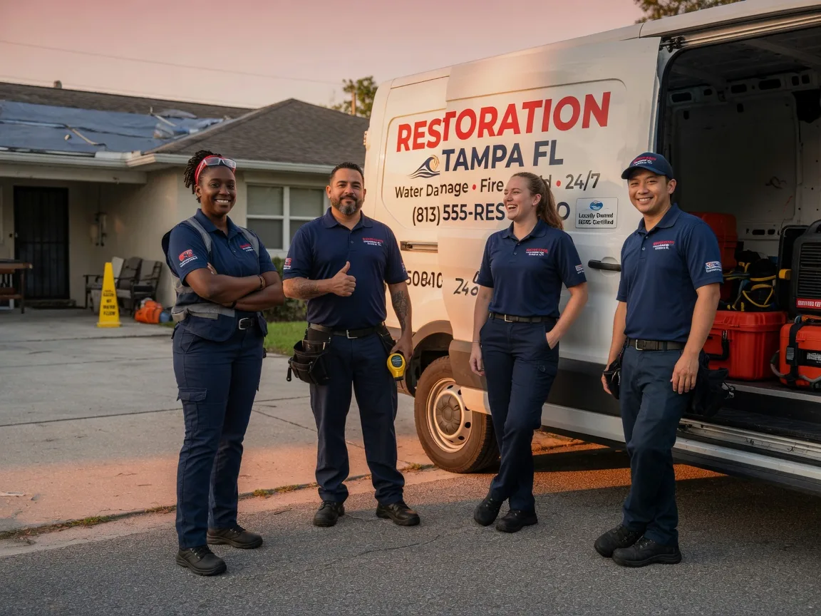 Water Damage Restoration company in Eola, TX
