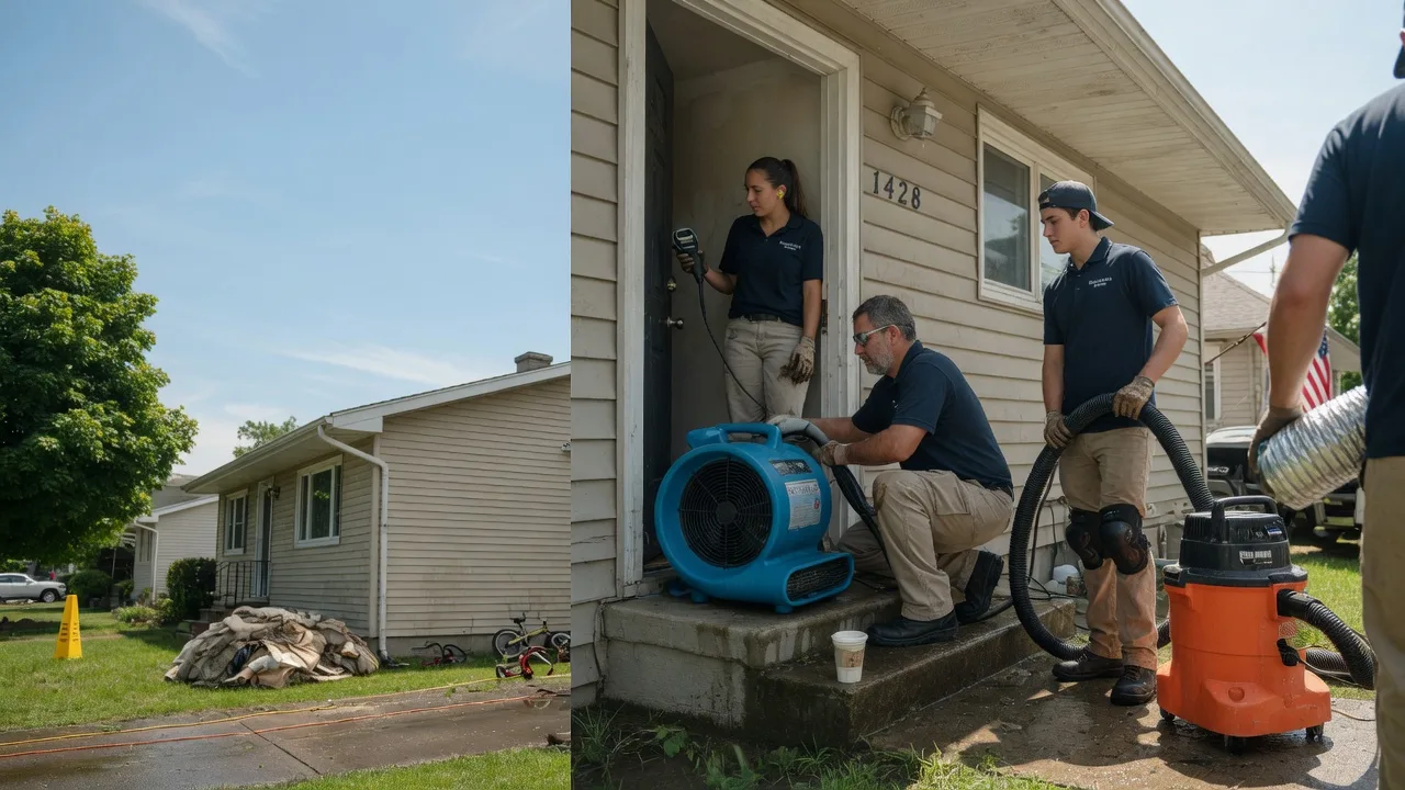 Water Damage Restoration in Eola, TX near me